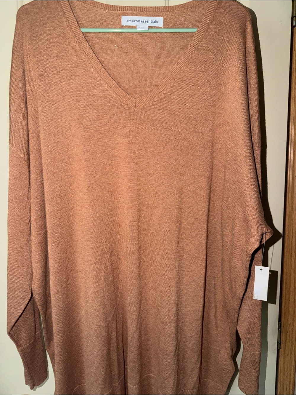 Amazon Essentials V-Neck Sweater - Brown